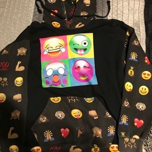 emoji sweatshirt
